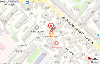 Магазин Хлеб-Хаус в Советском районе на карте
