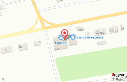 Супермаркет Магнит на улице Мира, 20А на карте