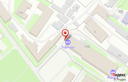 Школа танцев Русский балет в Центральном районе на карте