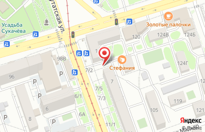 Кафе Закуcity на Депутатской улице на карте