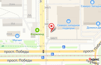 Строительный магазин Ollar в Курчатовском районе на карте