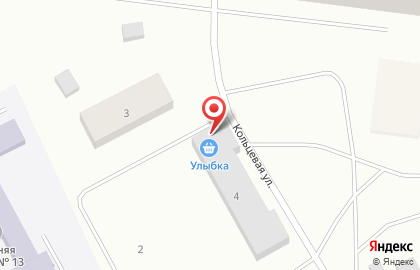 Магазин Улыбка на Кольцевой улице на карте