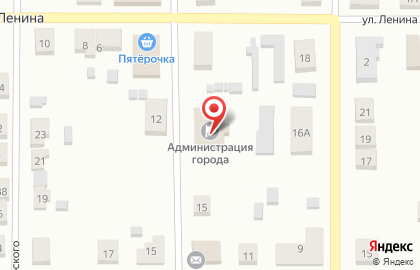 Администрация муниципального образования г. Горбатов Павловского муниципального района Нижегородской области на карте