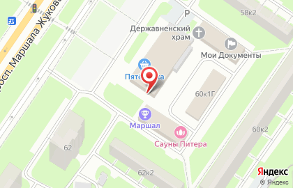 Библиотека в Санкт-Петербурге на карте