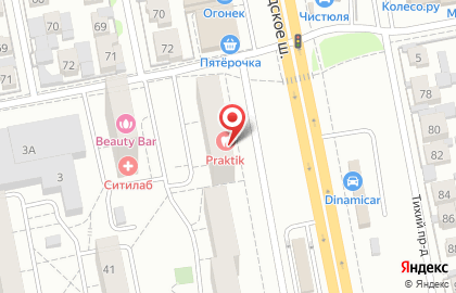 Лабораторная служба Helix на Автозаводском шоссе на карте