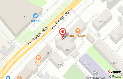 Меридиан на Октябрьской улице на карте