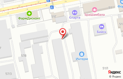 Алтай ЖД Сервис на улице Петра Мерлина на карте