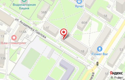 Производственно-монтажная компания Мир дверей на улице Академика Павлова на карте