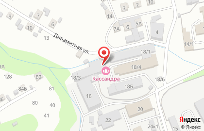 Аквасауна Кассандра на карте