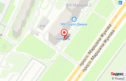 Торговая компания S-keramika на проспекте Маршала Жукова на карте