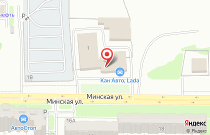 Татсоцбанк в Казани на карте