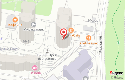 Пекарня Профессор Пуф на проспекте Вернадского на карте