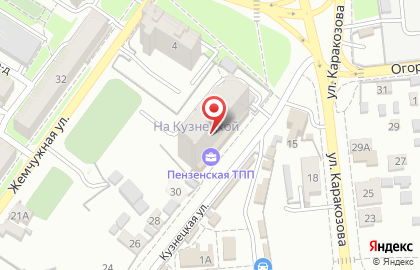 Центр Доктора Бубновского в Железнодорожном районе на карте