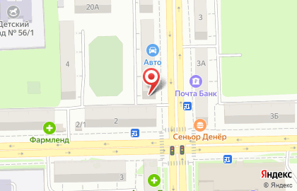 Магазин Красное & Белое на улице Сталеваров на карте