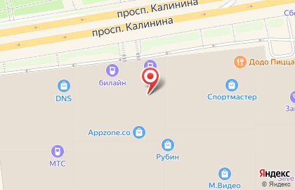 Салон часов Time на Калинина на карте