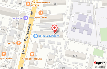 Ювелирная мастерская на ул. Тургенева, 124 на карте