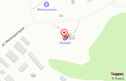 АЗС №29 на улице Мелиораторов на карте