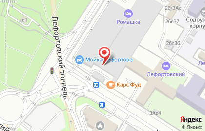 Автофарер на карте