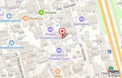 Отель Байкал на карте