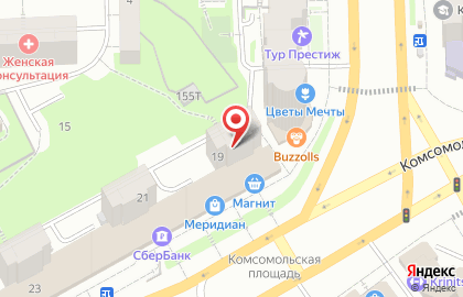 Магазин цветов Flogoods на Комсомольской улице на карте