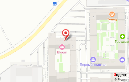 Студия красоты Bloom в Ленинском на карте