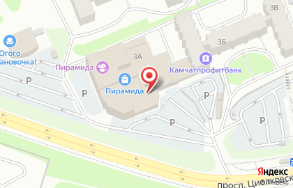 Магазин Планета книг в Петропавловске-Камчатском на карте