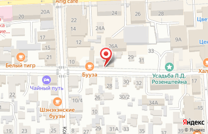 Кафе Дали на улице Свердлова на карте