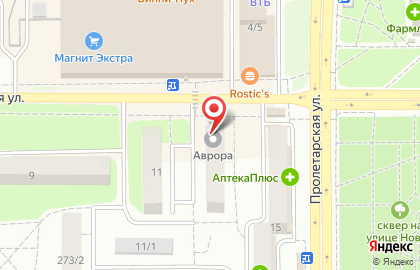 Ломбард Аврора в Оренбурге на карте