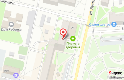 Нотариус Окуница В.О. в Екатеринбурге на карте