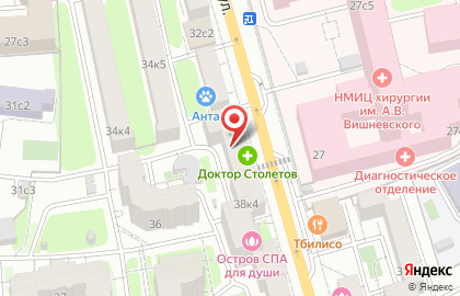 Prefereuce на карте