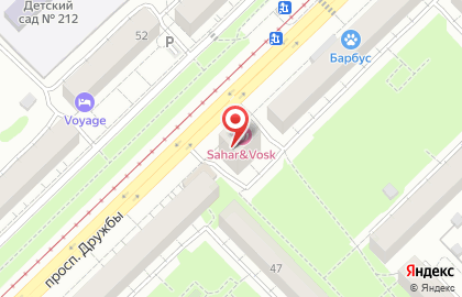 Мебельная компания Дарион в Центральном районе на карте