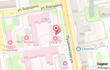 Диагностический центр МРТ Экспресс на Пушкинской улице на карте