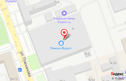 Оптово-розничный магазин спортивного оборудования Росфит на Шоссе Энтузиастов на карте
