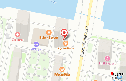 Бар-магазин КУПЕЦ & Ko на Ярыгинской набережной на карте
