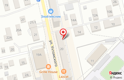 Салон оптики Чистый взгляд на улице Ухтомского на карте