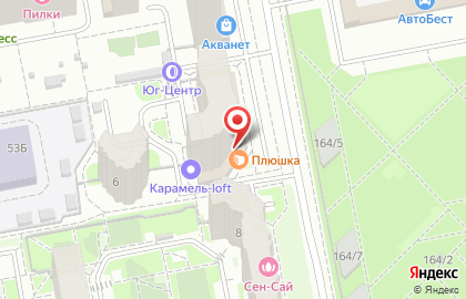 Кафе-пекарня Плюшка в Чкаловском районе на карте