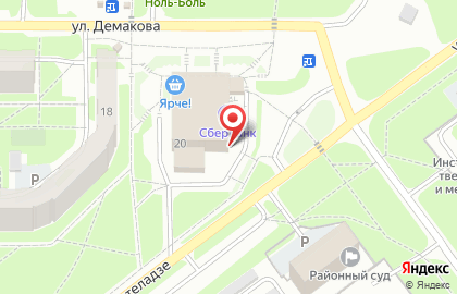 Магазин хозяйственных товаров в Советском районе на карте