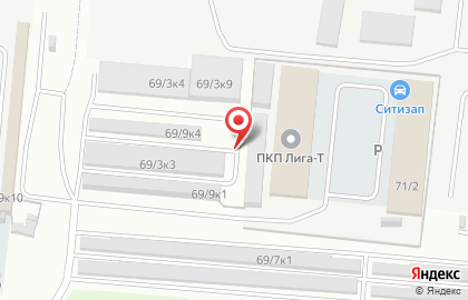 Прогресс в Новосибирске на карте