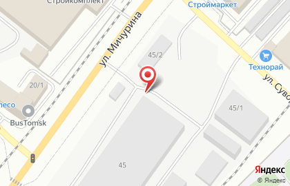 Центральный склад Дёке Томск на карте