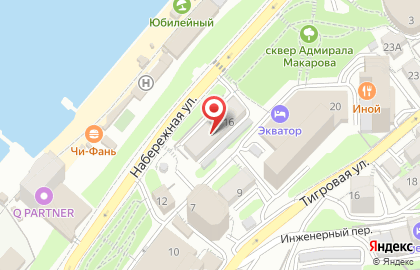 Этаж на Набережной улице на карте