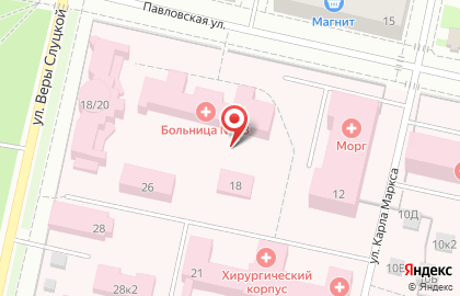 Новая Жизнь на Павловской улице на карте