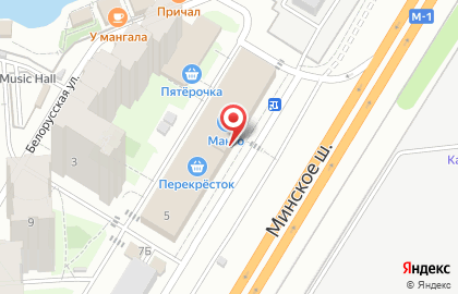 Супермаркет Перекрёсток в Москве на карте