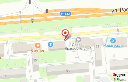 Торговый центр во Владимире на карте