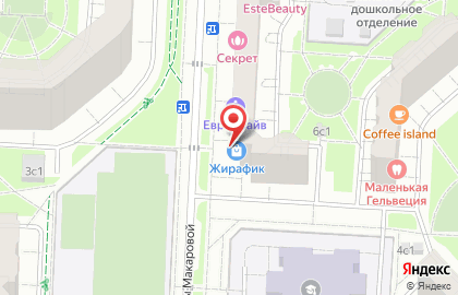 Ателье в Москве на карте