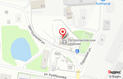 Храм святых первоверховных апостолов Петра и Павла в Томске на карте