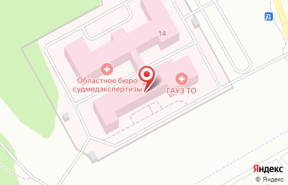 Цитологическое отделение на улице Юрия Семовских, 14 на карте