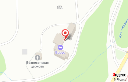 Отель Борус на карте