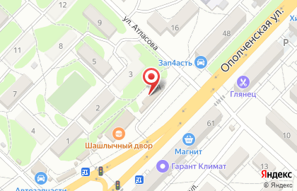 Магазин Радугацветов.рф в Краснооктябрьском районе на карте