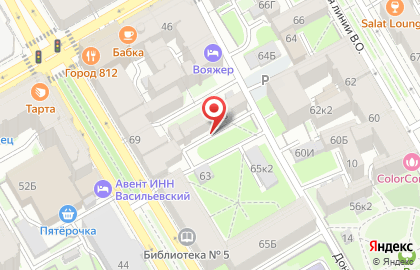 РОСТ на Донской улице на карте