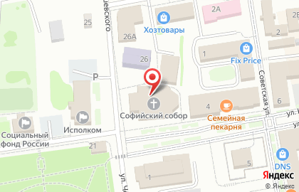 Собор Софии Премудрости Божией в Лаишеве на карте